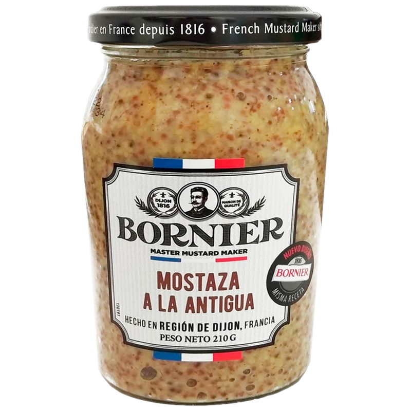 Mostaza En Grano Trad Bornier 210 G
