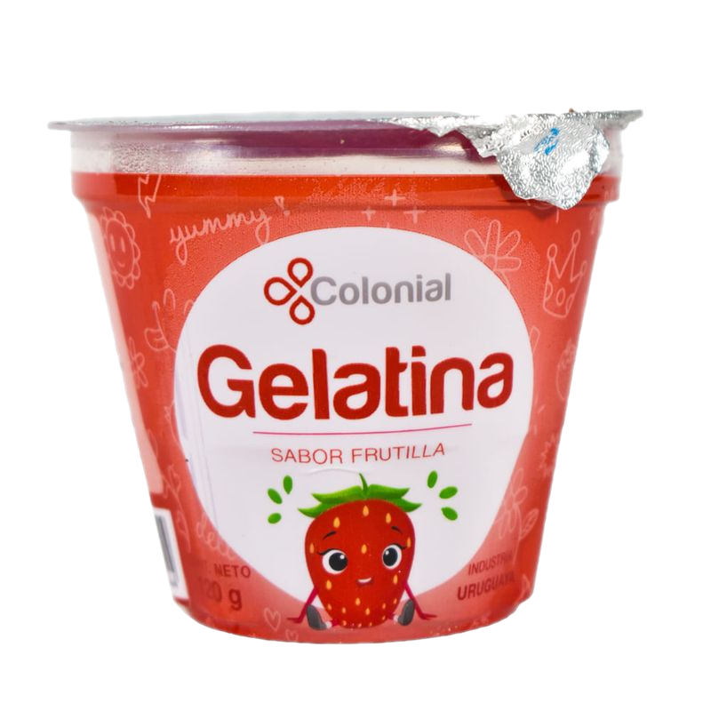 Gelatina Frutilla Colonial 120 G