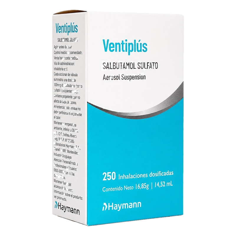 Ventiplús Aerosol 250 Dosis