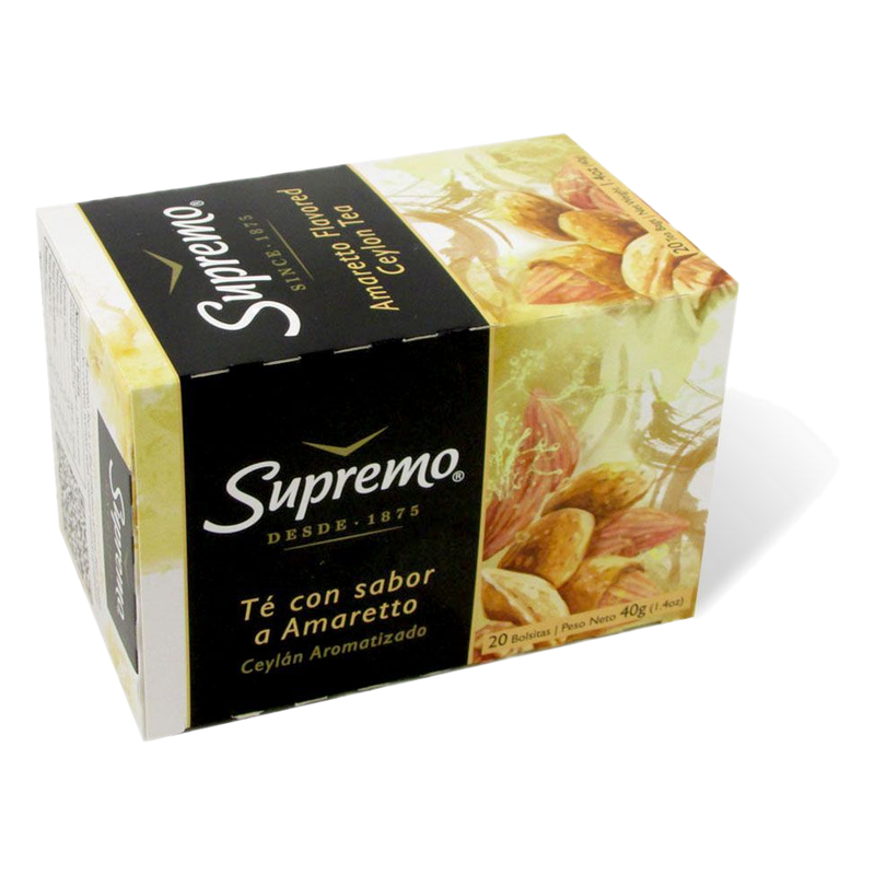 Té Negro Amaretto Supremo 20 Sobres