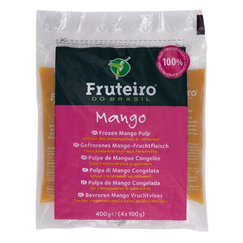 Pulpa De Mango Fruteiro 400 G
