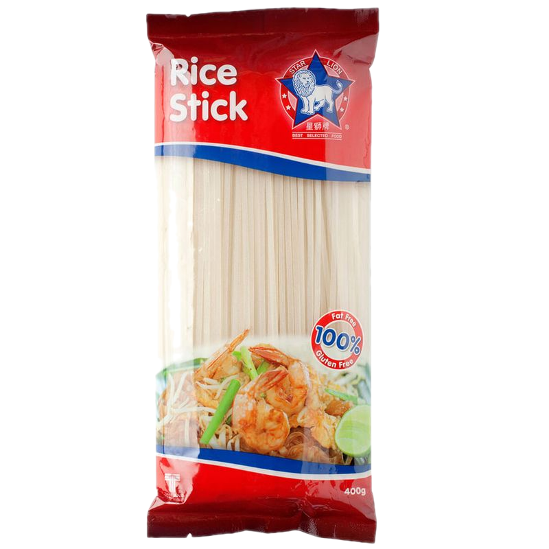 Fideos Tallarines Star Lion De Arroz 400 G
