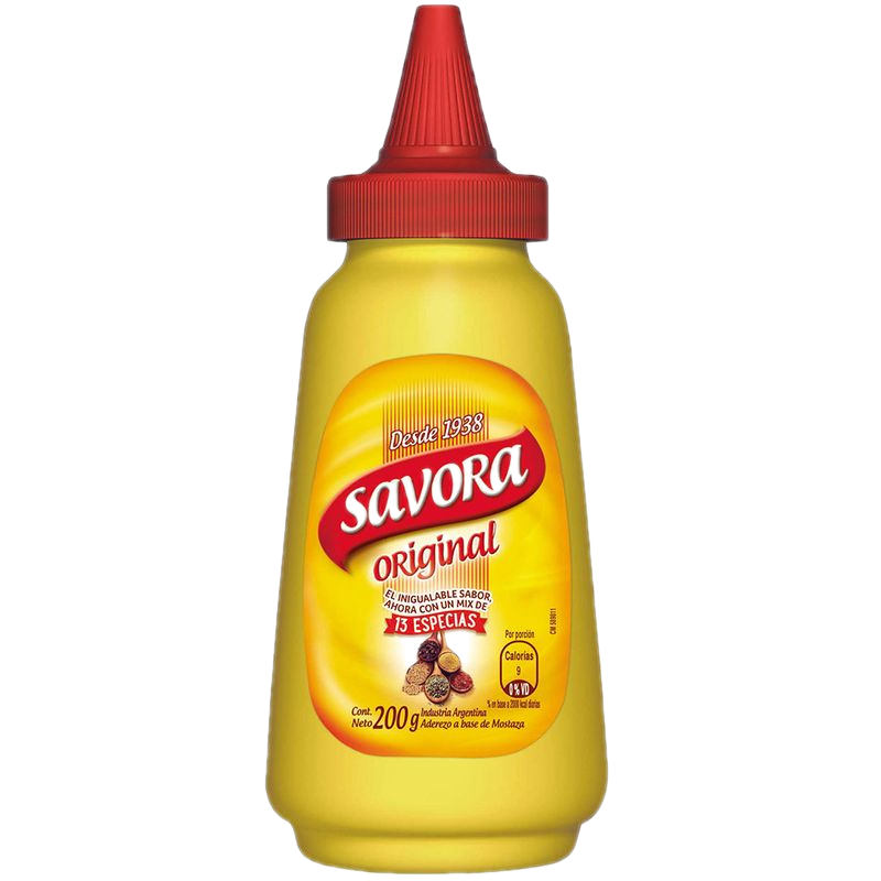 Mostaza Savora Original 200 G
