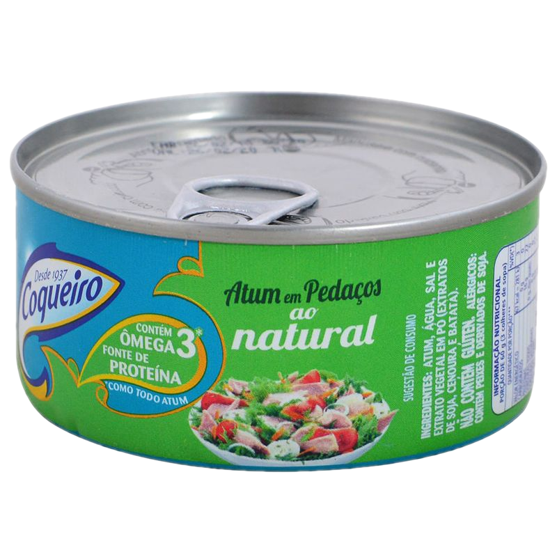 Atún En Trozos Al Natural Coqueiro 170 G