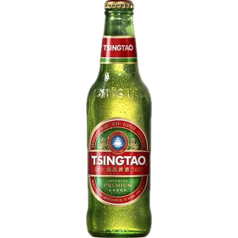 Cerveza Tsingtao Con Arroz 330 Ml