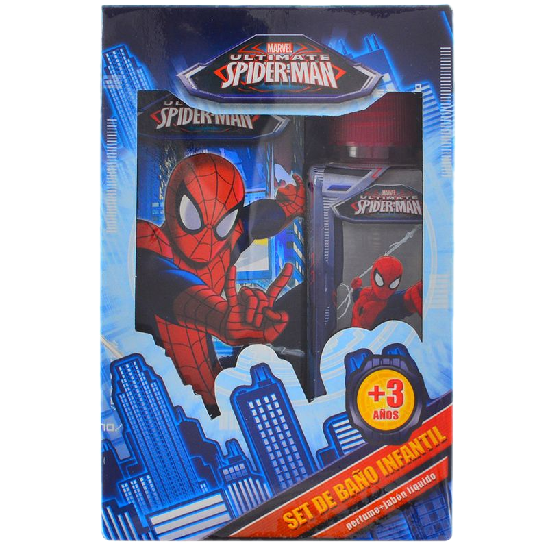 Set Spiderman Edt + Jabón Líquido