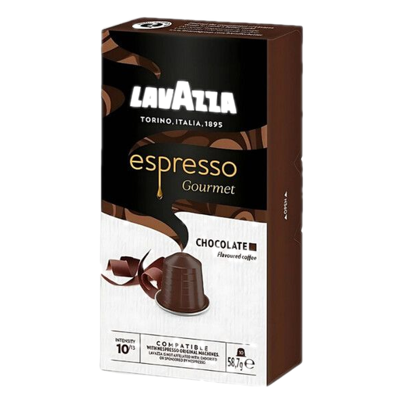 Cápsulas De Café Lavazza Espresso Gourmet Chocolate (10 Unidades)