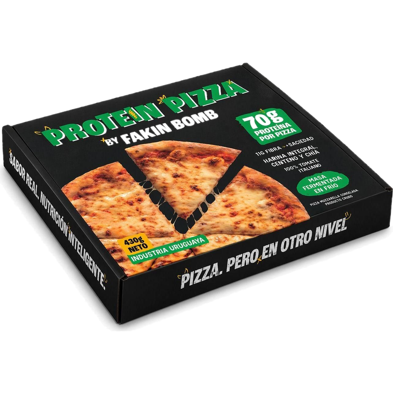 Pizza Proteica Faking Bomb (70 G De Proteína) 430 G