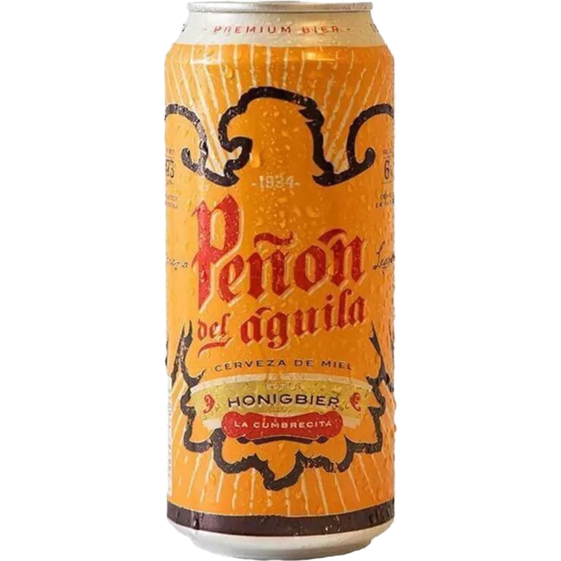 Cerveza Peñon Del Aguila Miel Honigbier 473 Ml