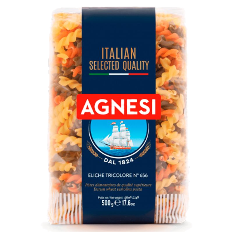 Fideo Elite Tricolori Agnesi 500 G