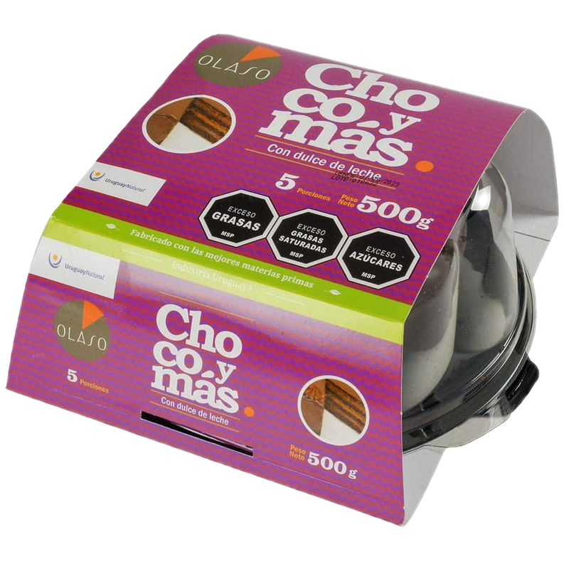 Torta Chocolate Y Más Dulce De Leche Olaso 500 G
