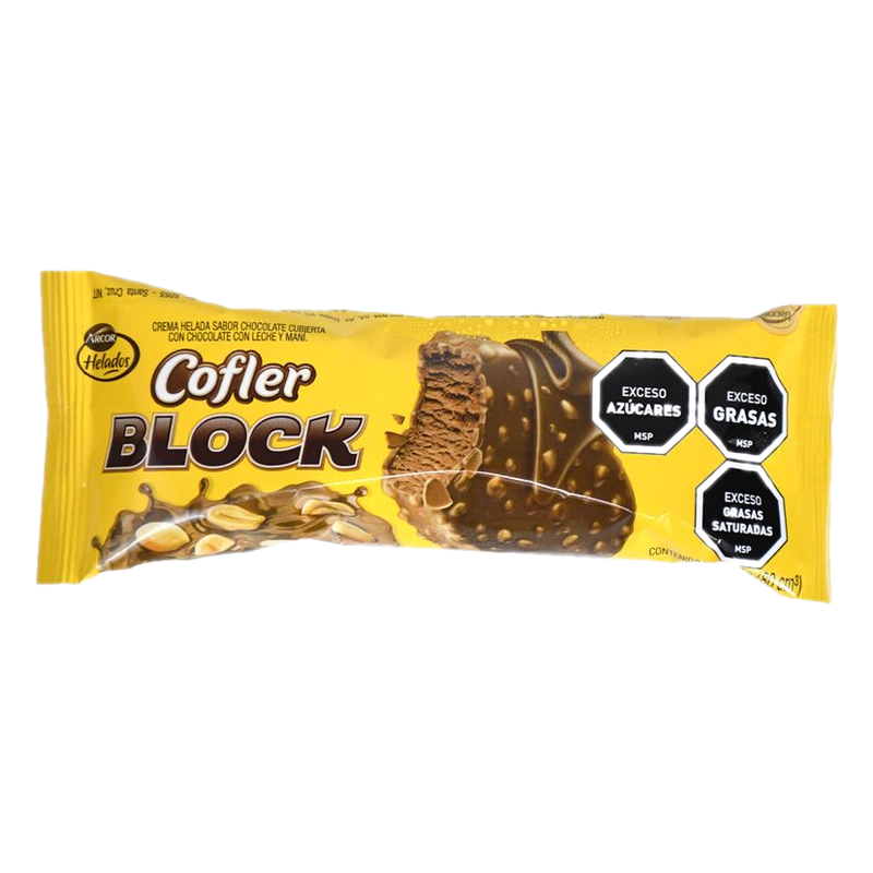 Helado Cofler Block Chocolate 63 G