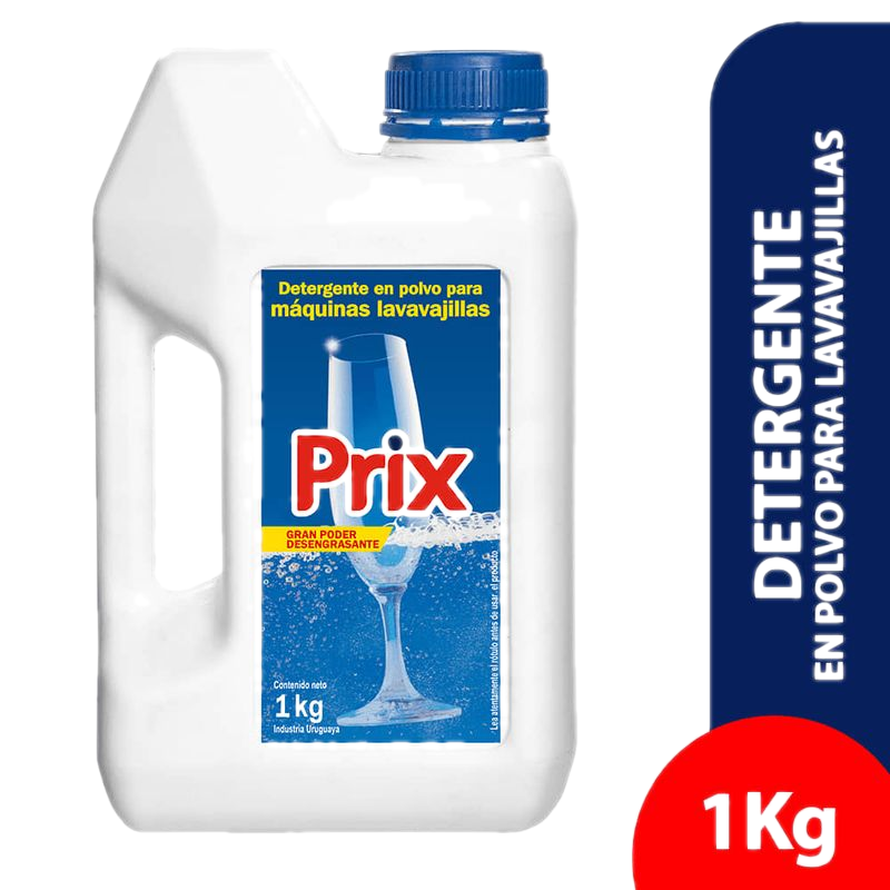 Detergente Polvo Lavavajilla Prix Para Máquina 1 Kg