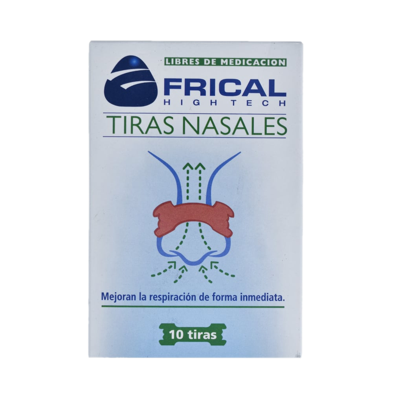 Tiras Nasales Nasal Strip Frical 10 Unidades