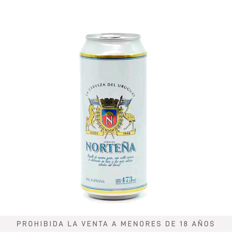 Cerveza Norteña 473 Ml
