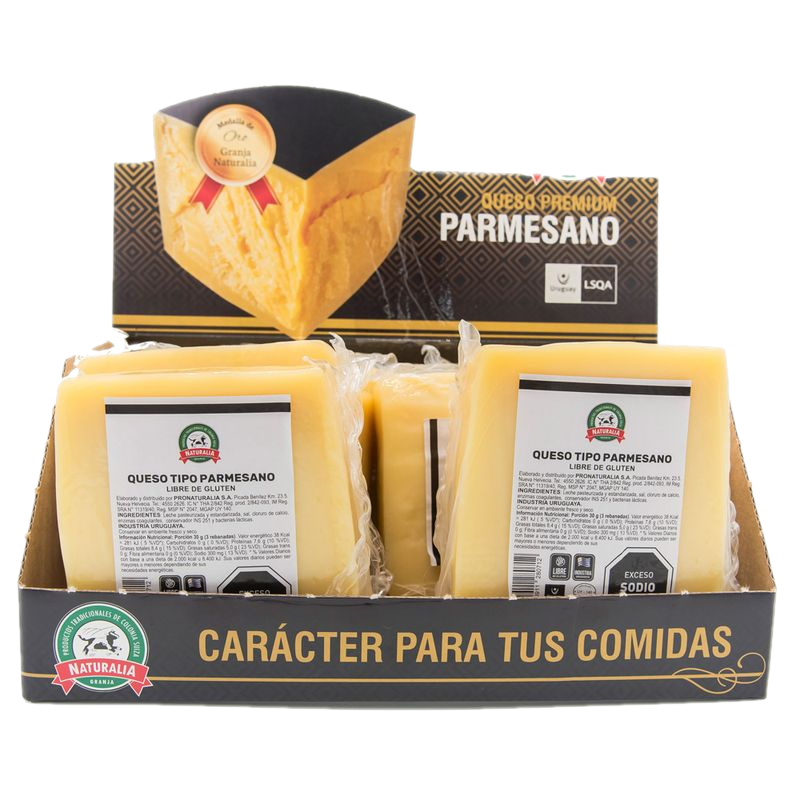 Queso Parmesano Granja Naturalia Fracción 270 G