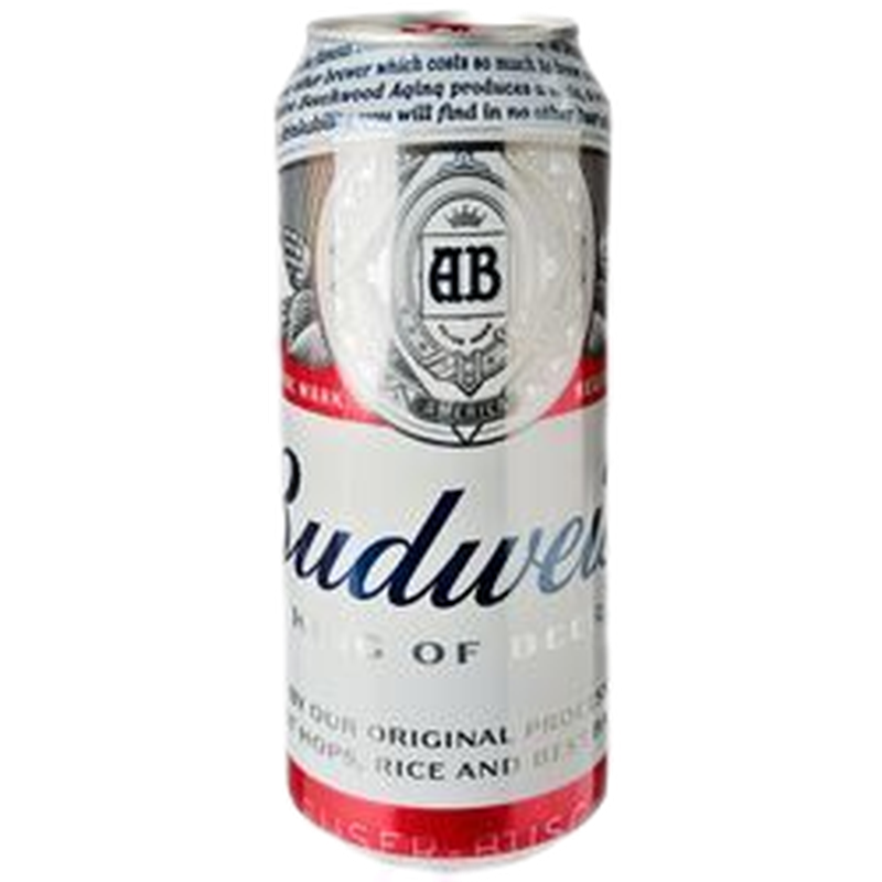 Cerveza Budweiser Lata 473 Ml.