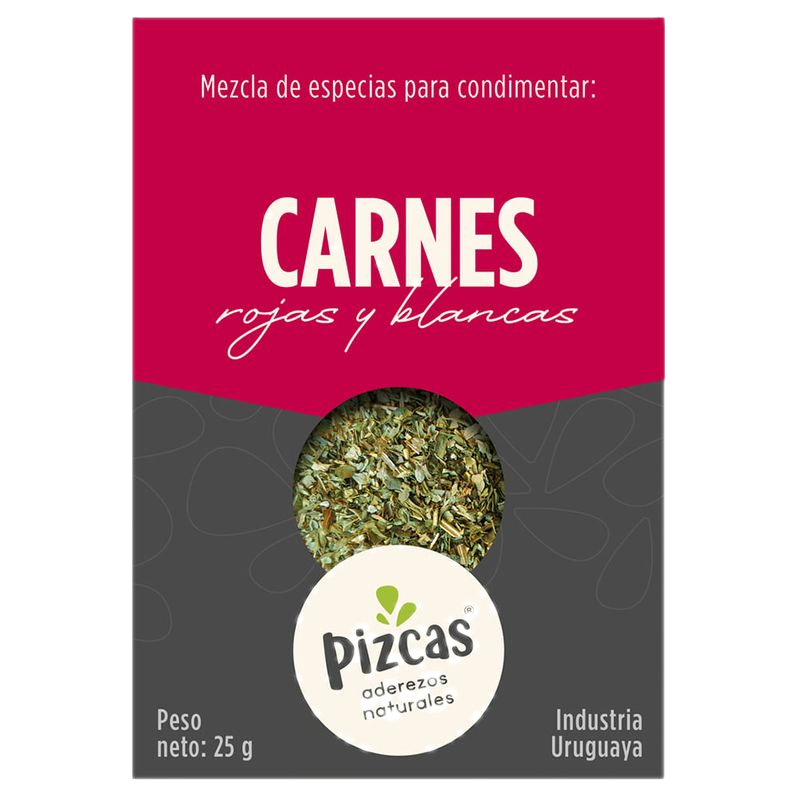 Aderezo Para Carnes Rojas Pizcas 25 G