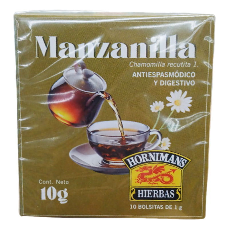 Té Hornimans Manzanilla 10 Unidades
