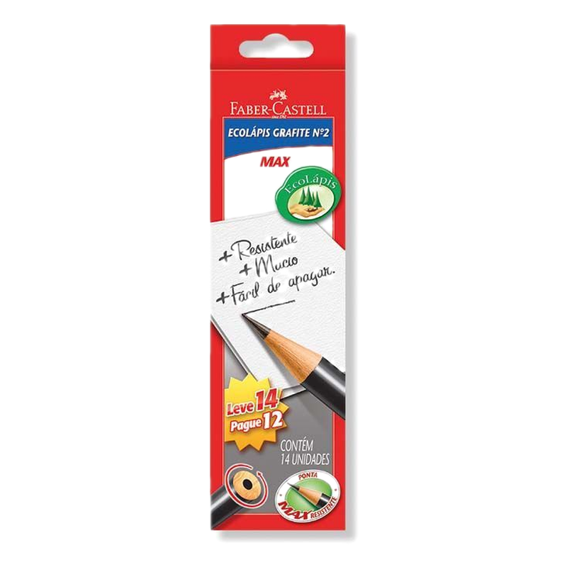 Lápiz Faber Castell Max Caja 14 Unidades