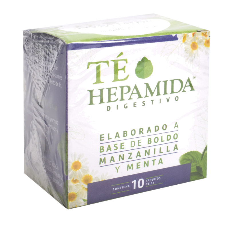 Té Hepamida Natural Digestivo 10 Unidades