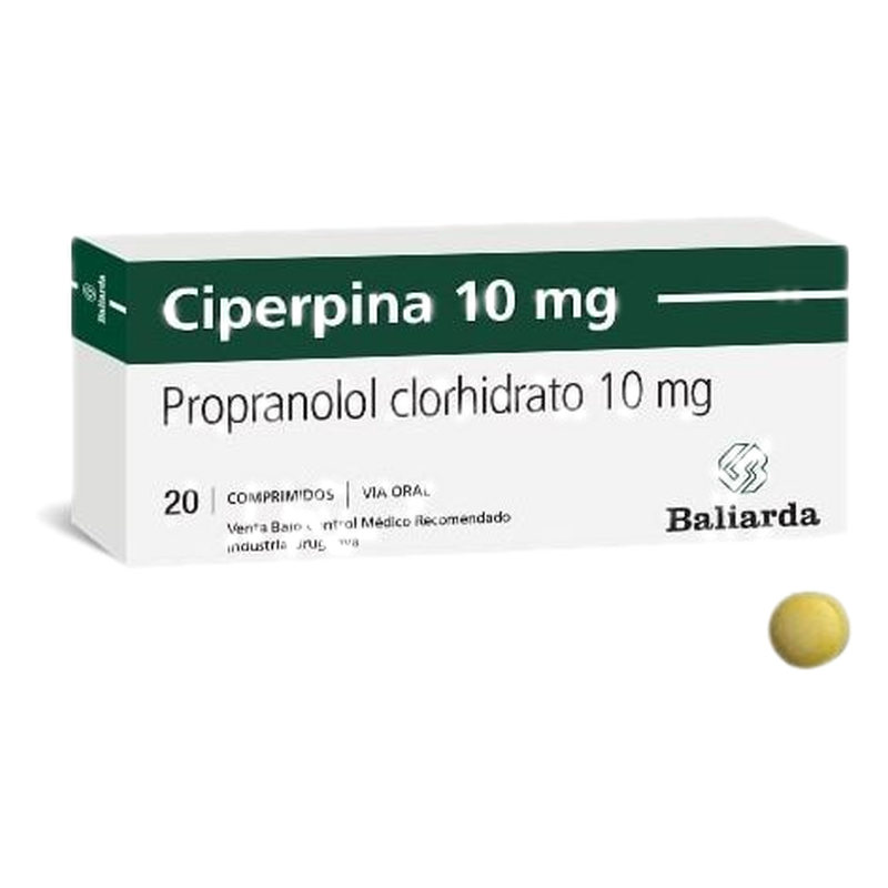 Ciperpina 10 Mg X 20 Comprimidos