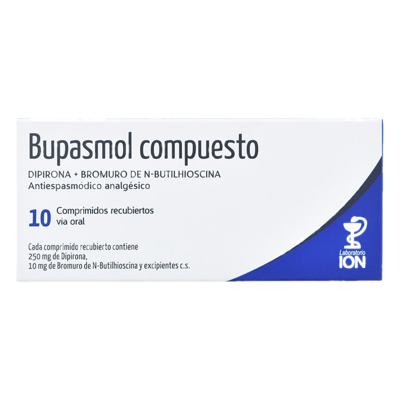 Bupasmol Compuesto X 10 Comprimidos