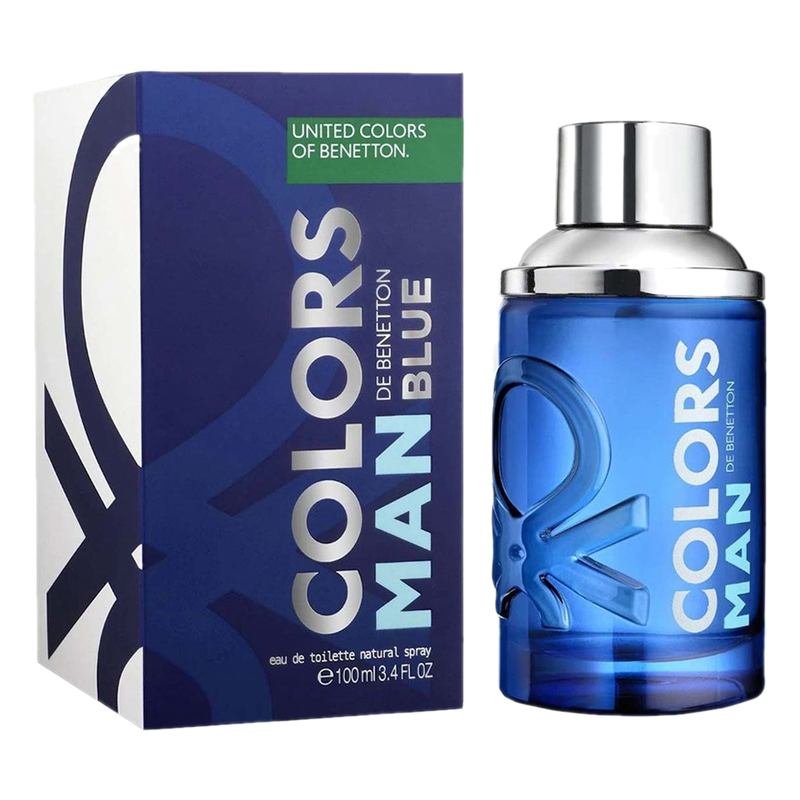 Perfume Benetton Colors Man Blue Edt 100 Ml