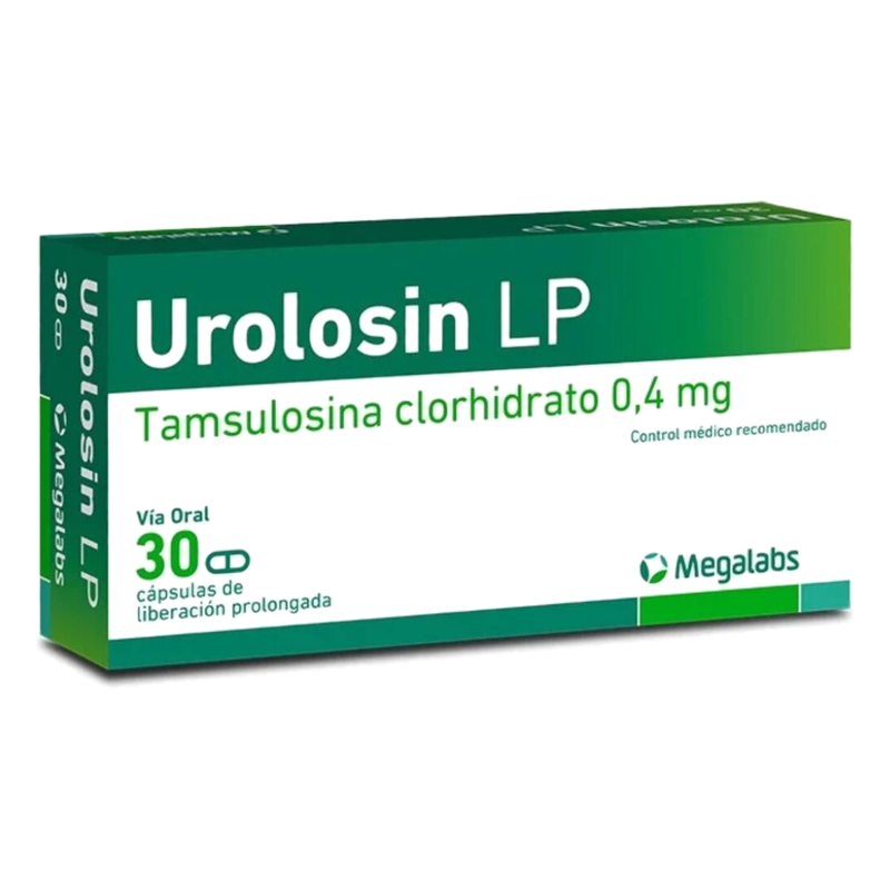 Urolosin 0.4 Mg 30 Cápsulas Liberación Prolongada