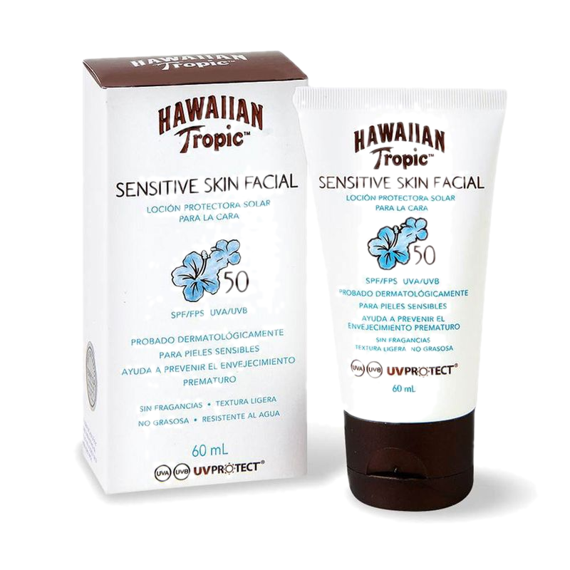 Loción Protección Facial Hawaiian Tropic Factor 50