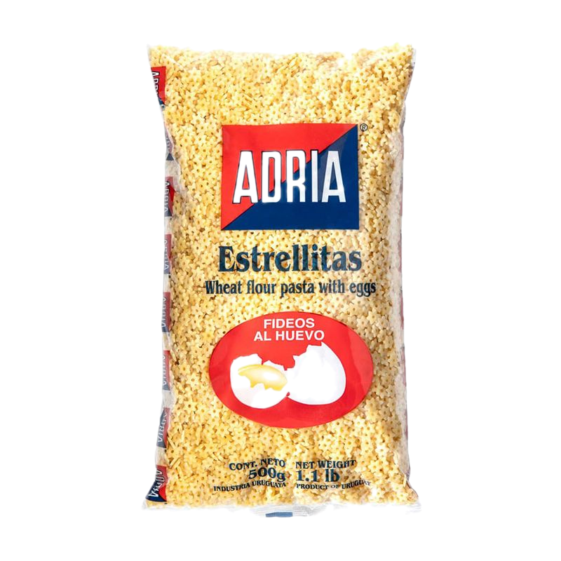 Fideos Al Huevo Adria Estrellitas 500 G