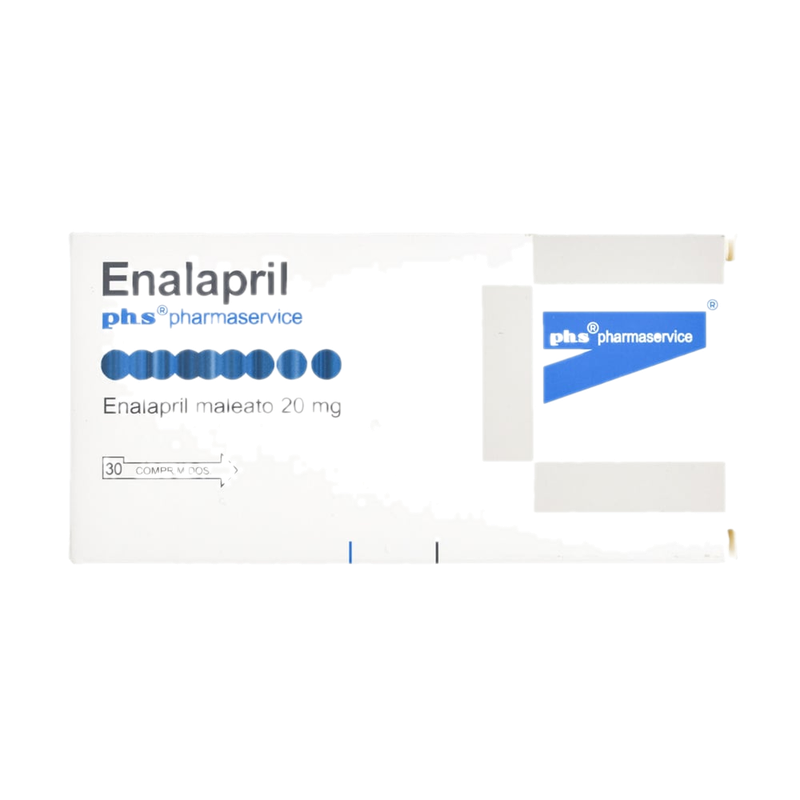 Enalapril Phs 20 Mg 30 Comprimidos