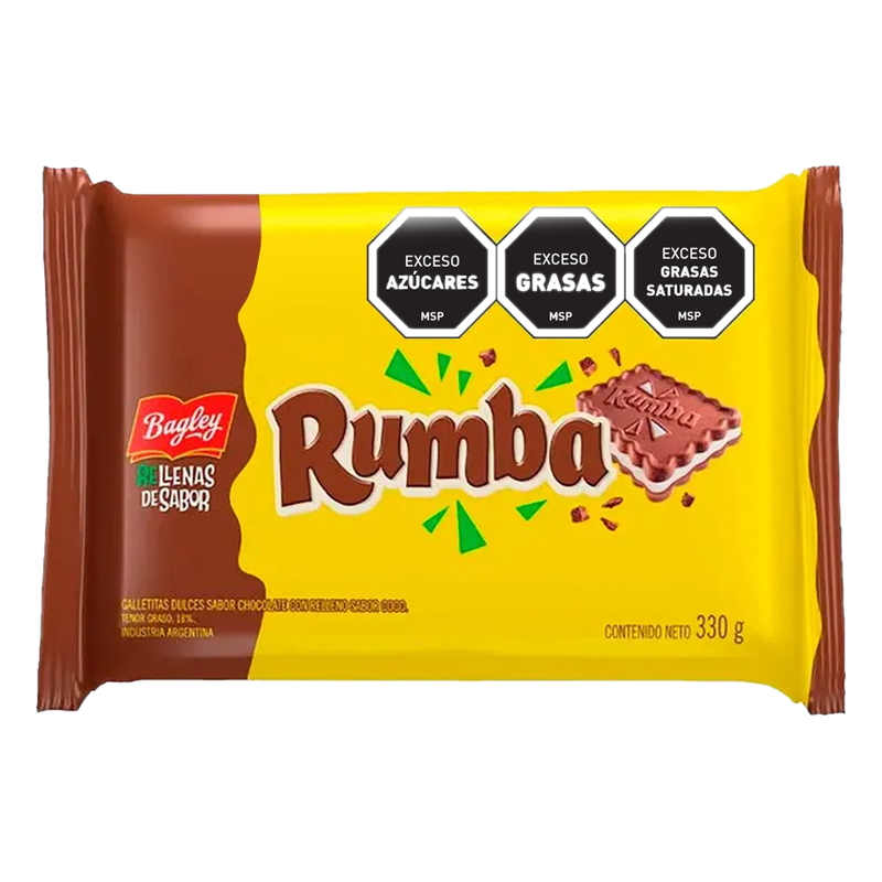 Tripack Galletas Rumba Choco Y Coco 110 G
