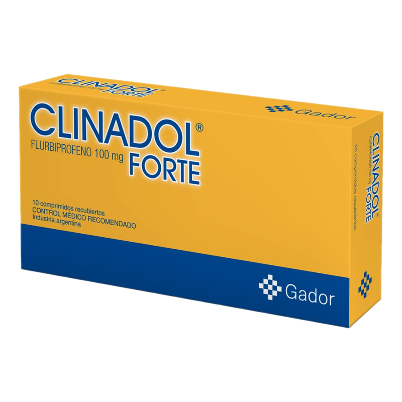 Clinadol Forte 100 Mg 10 Comprimidos Recubiertos