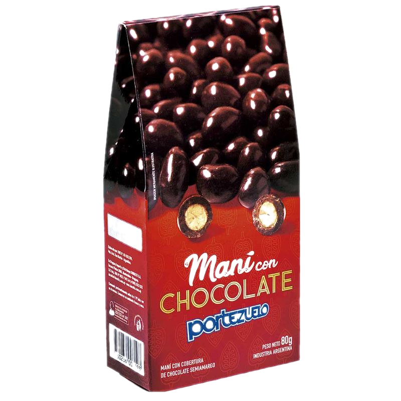 Maní Con Chocolate Portezuelo 80 G