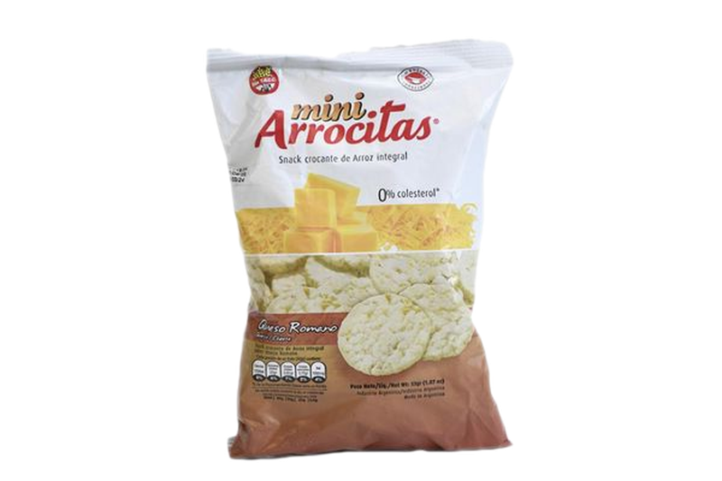 Galletas Mini Arrocitas Queso 53 G