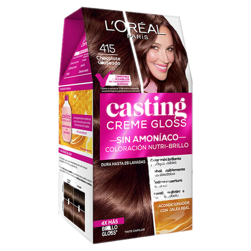 Tinta Casting Creme Gloss N°415 Marrón Glacé