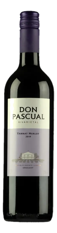 Vino Uruguayo Don Pascual Bi Tannat Merlot 750 Ml