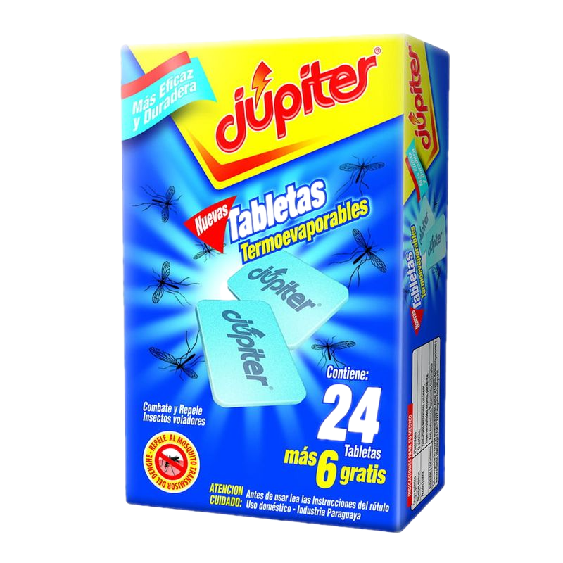 Tableta Insecticida Jupiter 24 Unidades