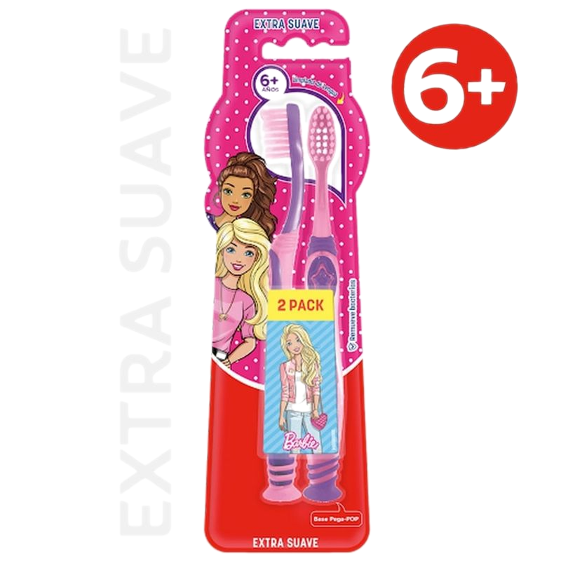 Pack 2 Unidades Cepillo Dental Colgate Smiles Barbie/spider