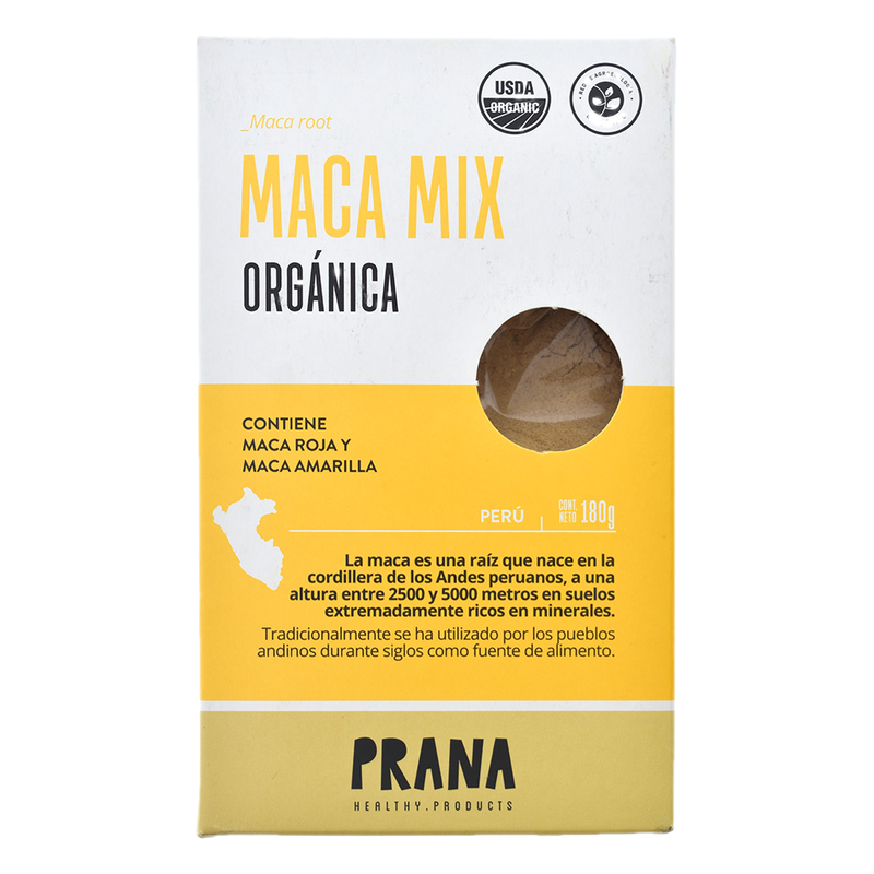 Maca Peruana Prana Orgánica 180 G