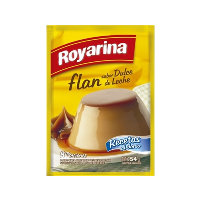 Flan Royarina De Dulce De Leche 54 G