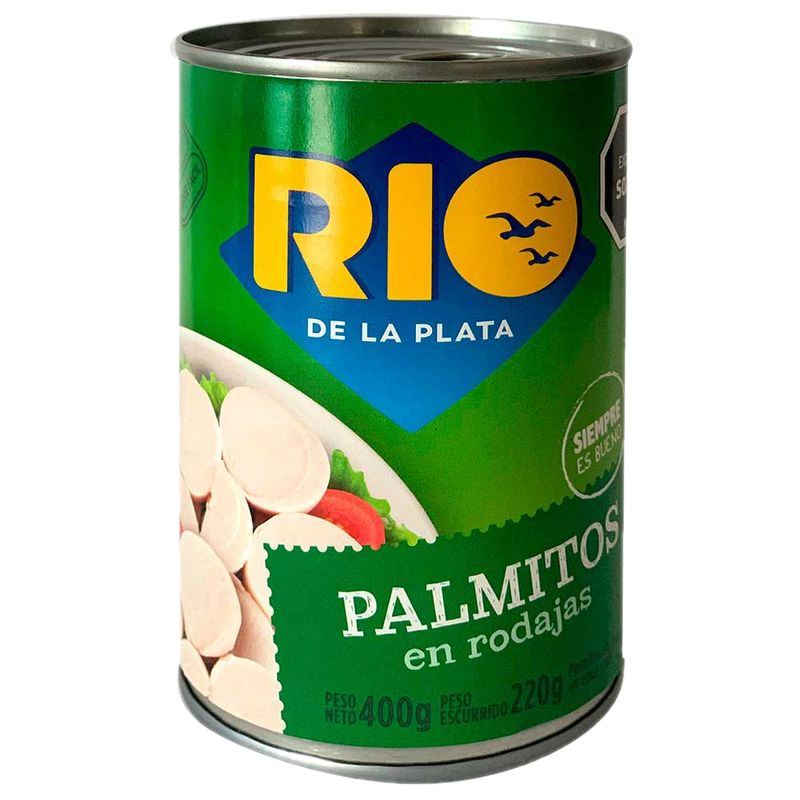 Palmitos En Rodajas Rio De La Plata 410 G
