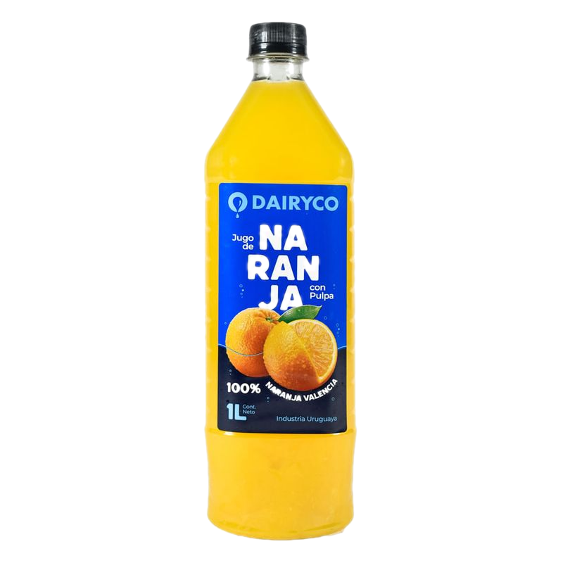 Jugo Naranja Valencia Con Pulpa Dairyco 1 L