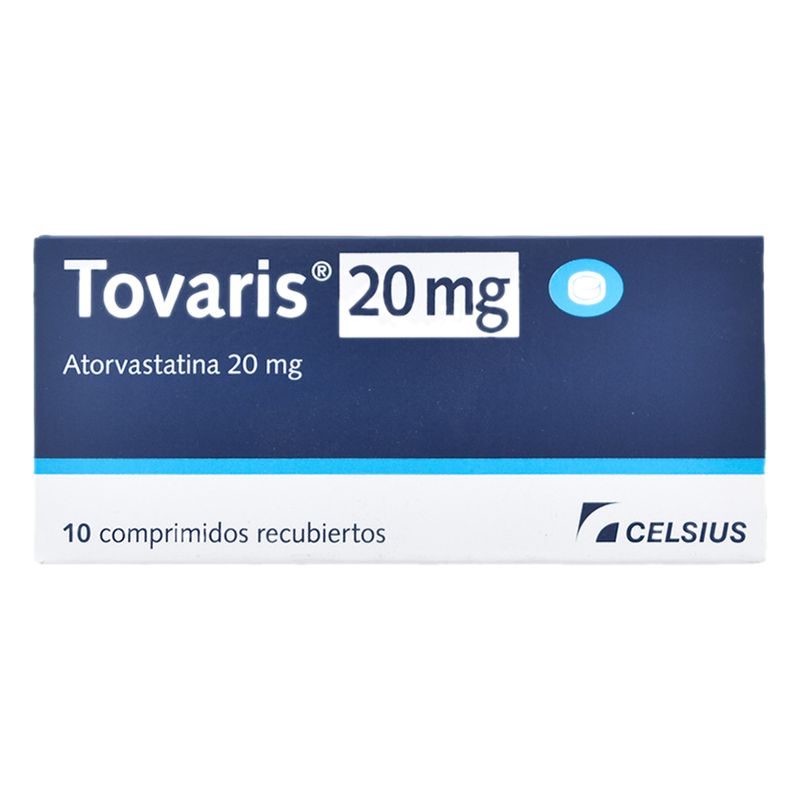 Tovaris 20 Mg 10 Comprimidos