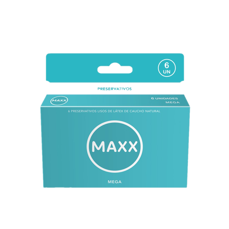 Preservativos Maxx Mega 6 Unidades