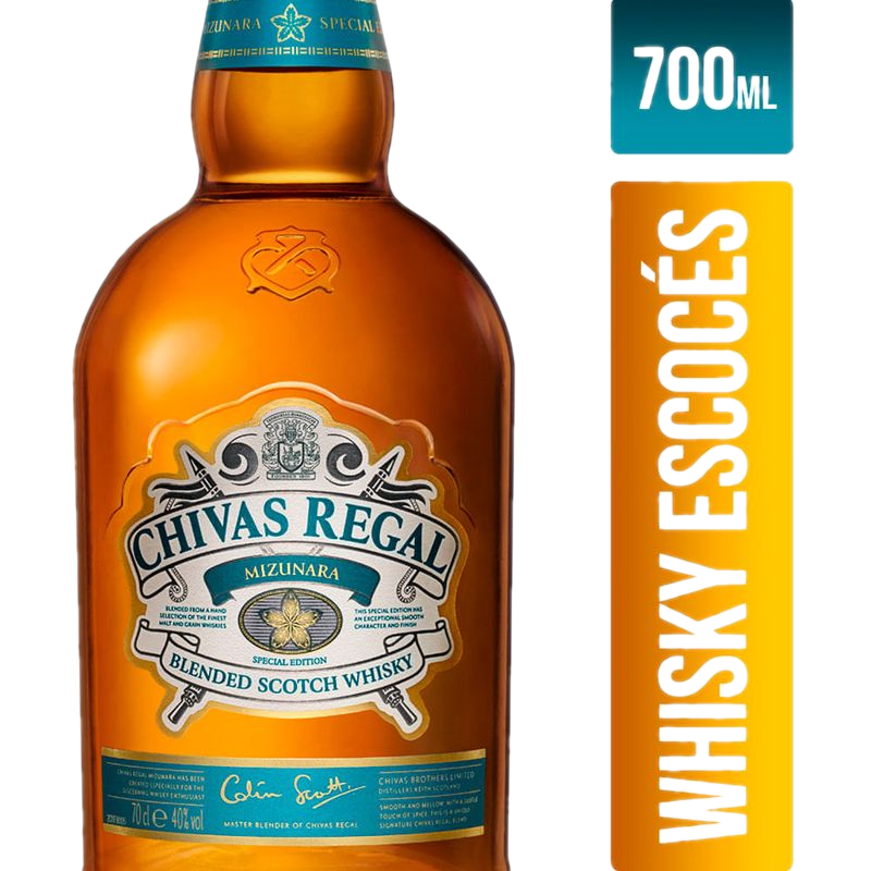 Whisky Escocés Chivas Regal Mizunara 700 Ml