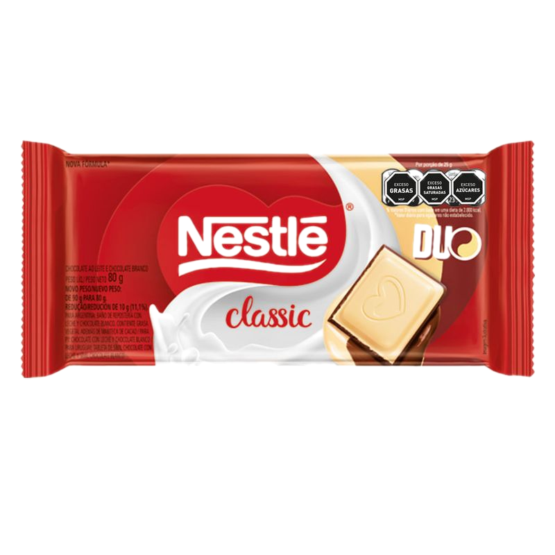 Chocolate Nestlé Duo 80 G