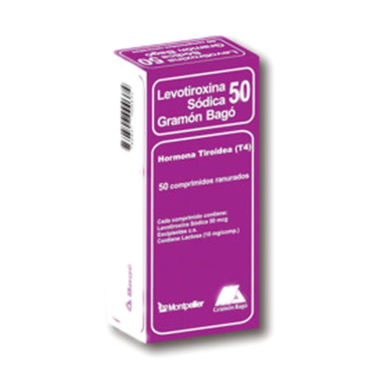 Levotiroxina Bago 50 50 Mcg [50 Comp.]