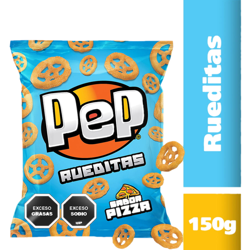 Pep Rueditas Sabor Pizza 150 G